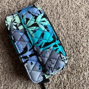 Vera Bradley wallet with wrist strap